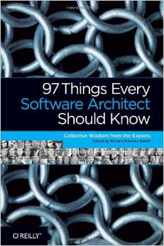 Livro "97 Things Every Software Architect Should Know: Collective Wisdom from the Experts"