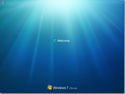 Logando Windows 7