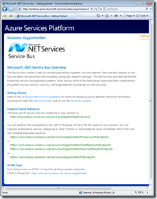 Portal do Azure - .Net Service Bus